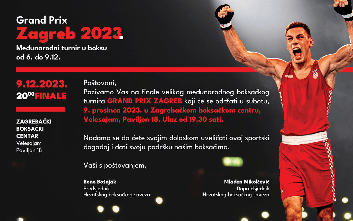 Danas finala jakog međunarodnog turnira Zagreb Grand Prix