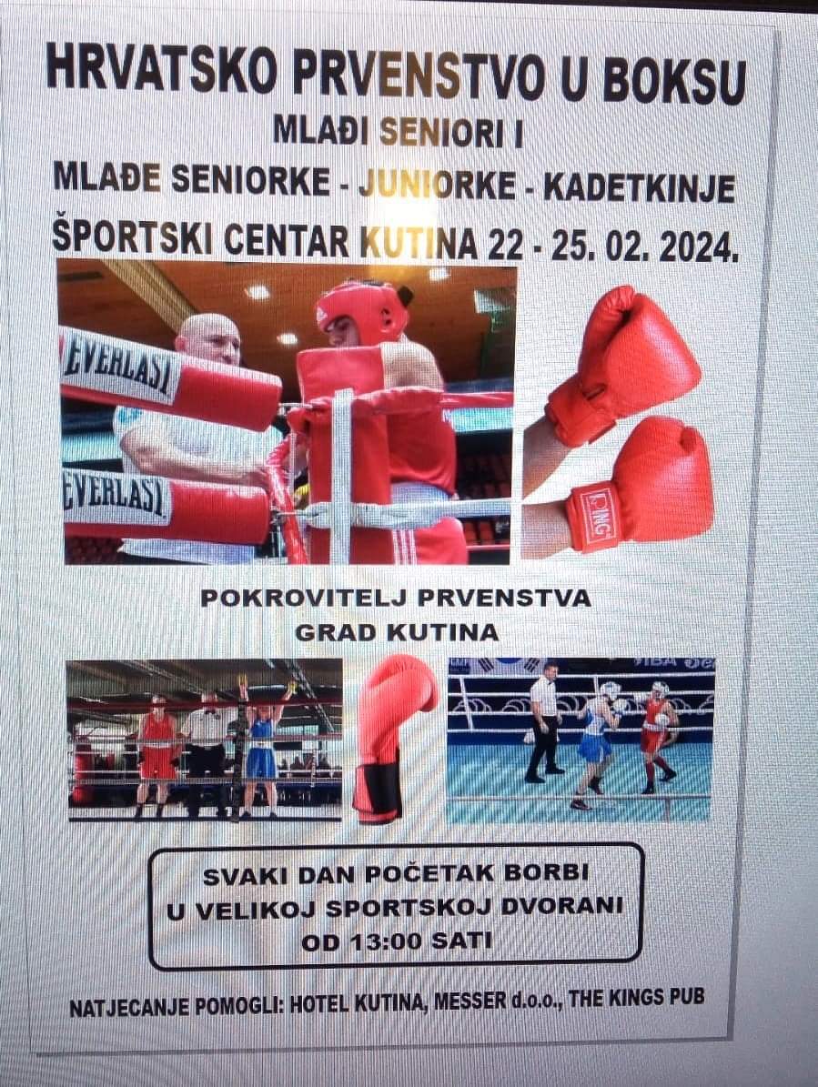 Prati uživo 1/8 finala Prvenstva Hrvatske za mlađe seniore i žene