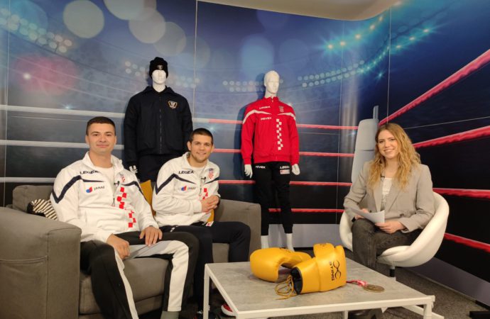 Noa Ježek i trener Nikola Švalj u 24. emisiji "Hrvatski boks"